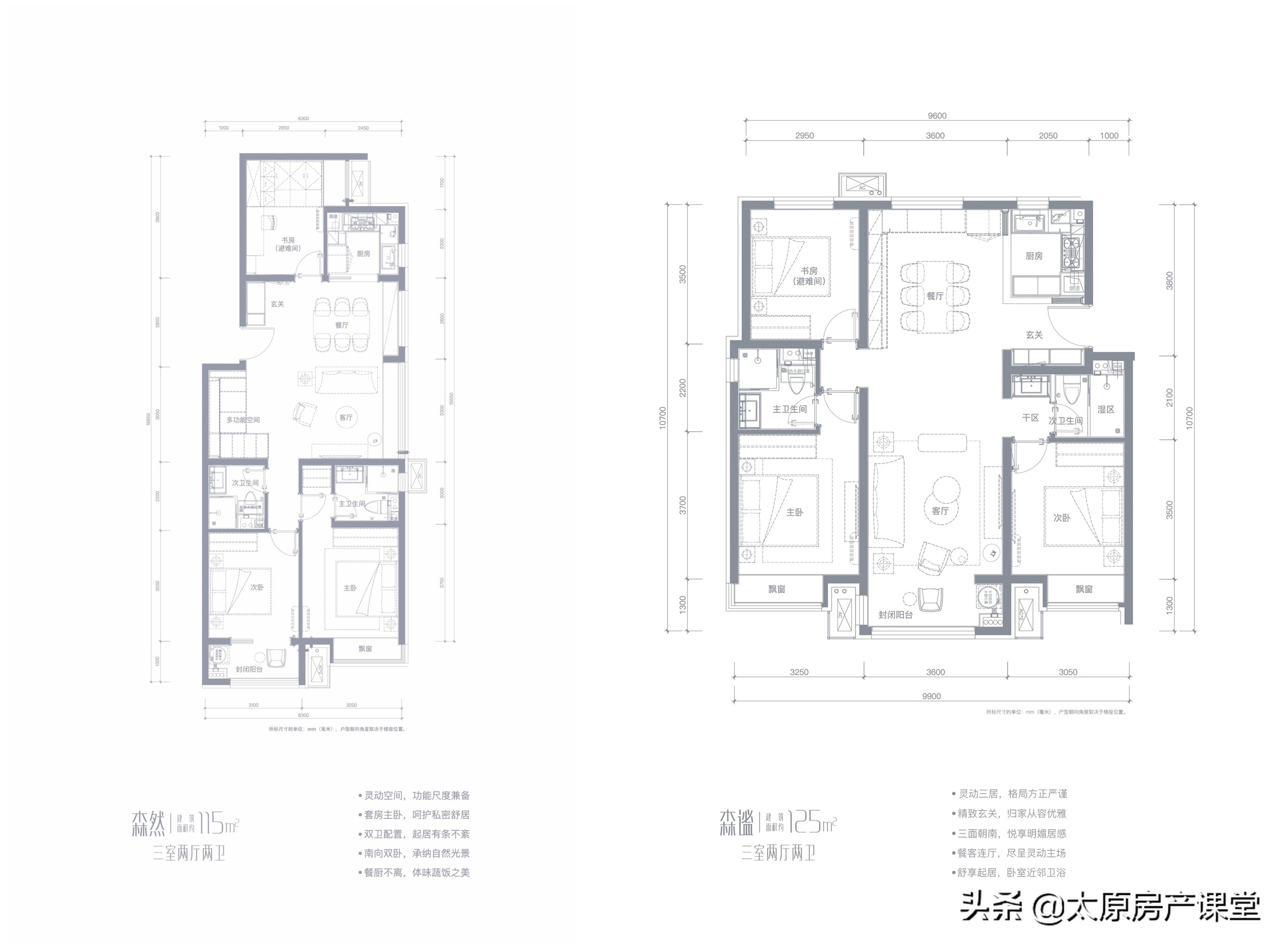 东第府门开，东望紫气来，万科深耕太榆路，双盘齐绽放，怎么选？