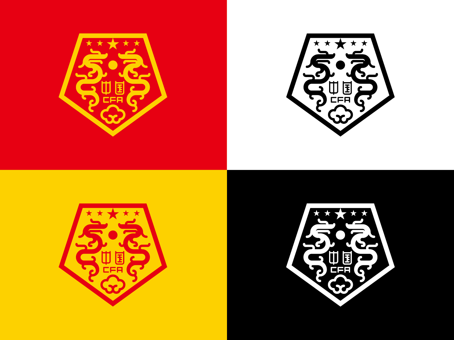 中国国家足球队logo,设计足球队的logo