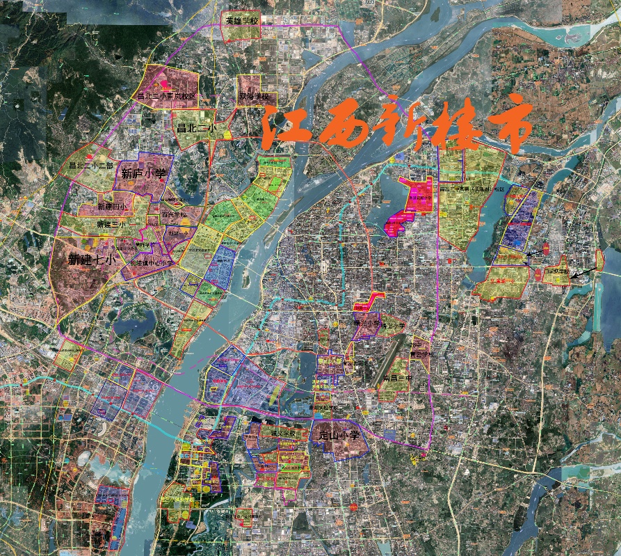 南昌学区划分详图,南昌经开区学区划分一览表小学