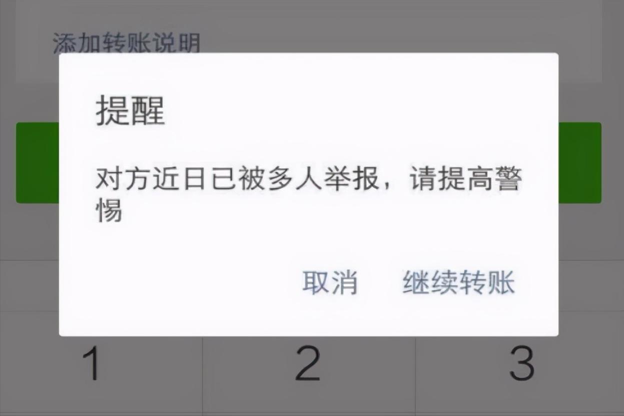 别人给我微信转账显示有欺诈风险,微信转款显示欺诈风险是什么意思