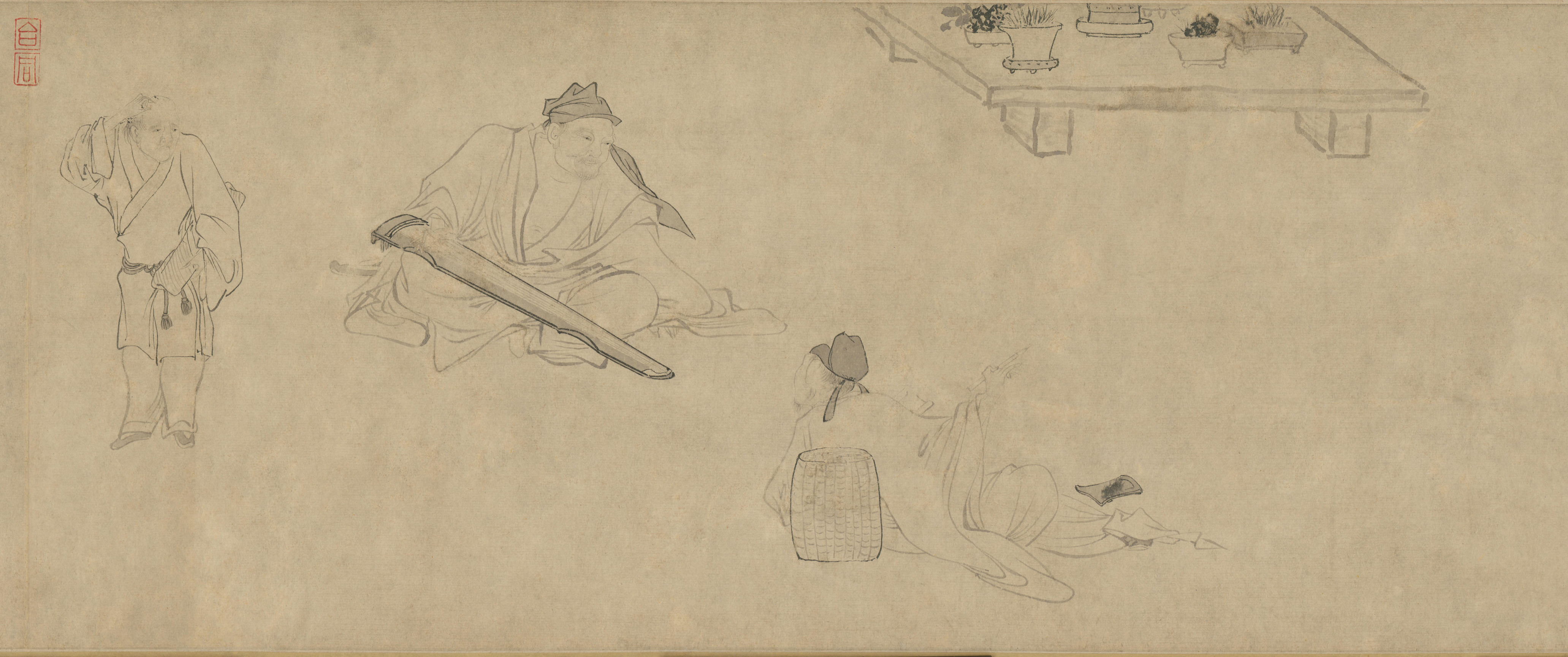 一诗一画一意境,一诗一画书法