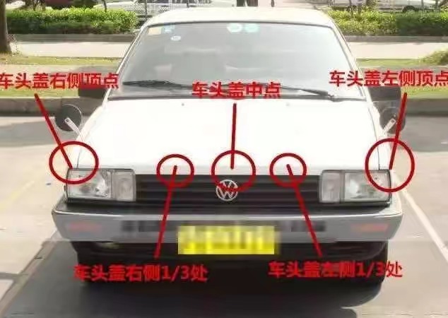 开车不知道车身怎么判断距离,开车看不到车头怎么判断行人距离