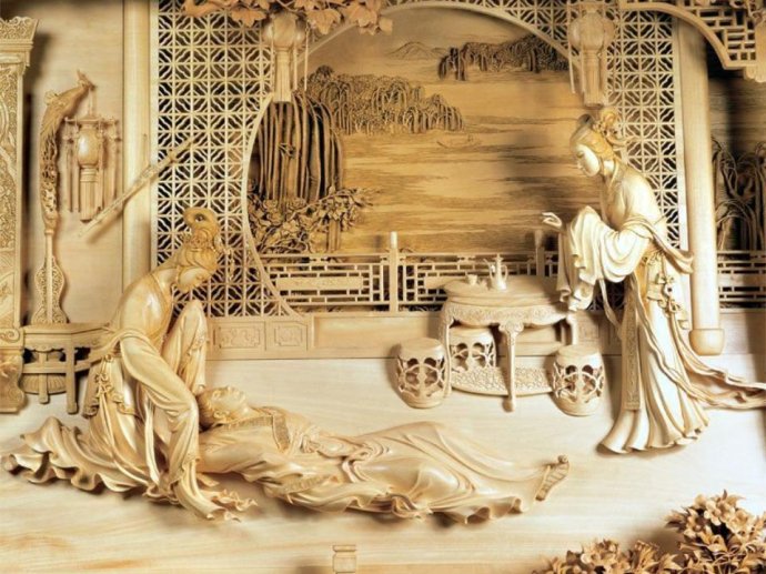 「转载」中国四大木雕精品欣赏：东阳木雕