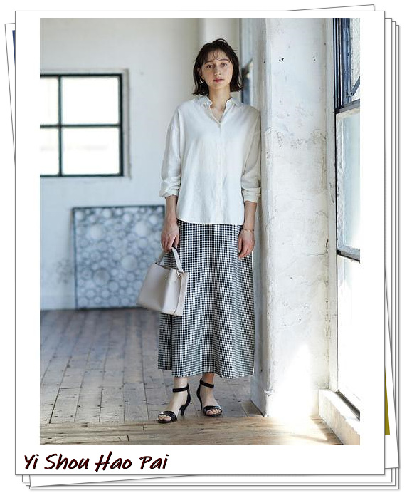 防晒亚麻开衫格子中长,亚麻防晒开衫