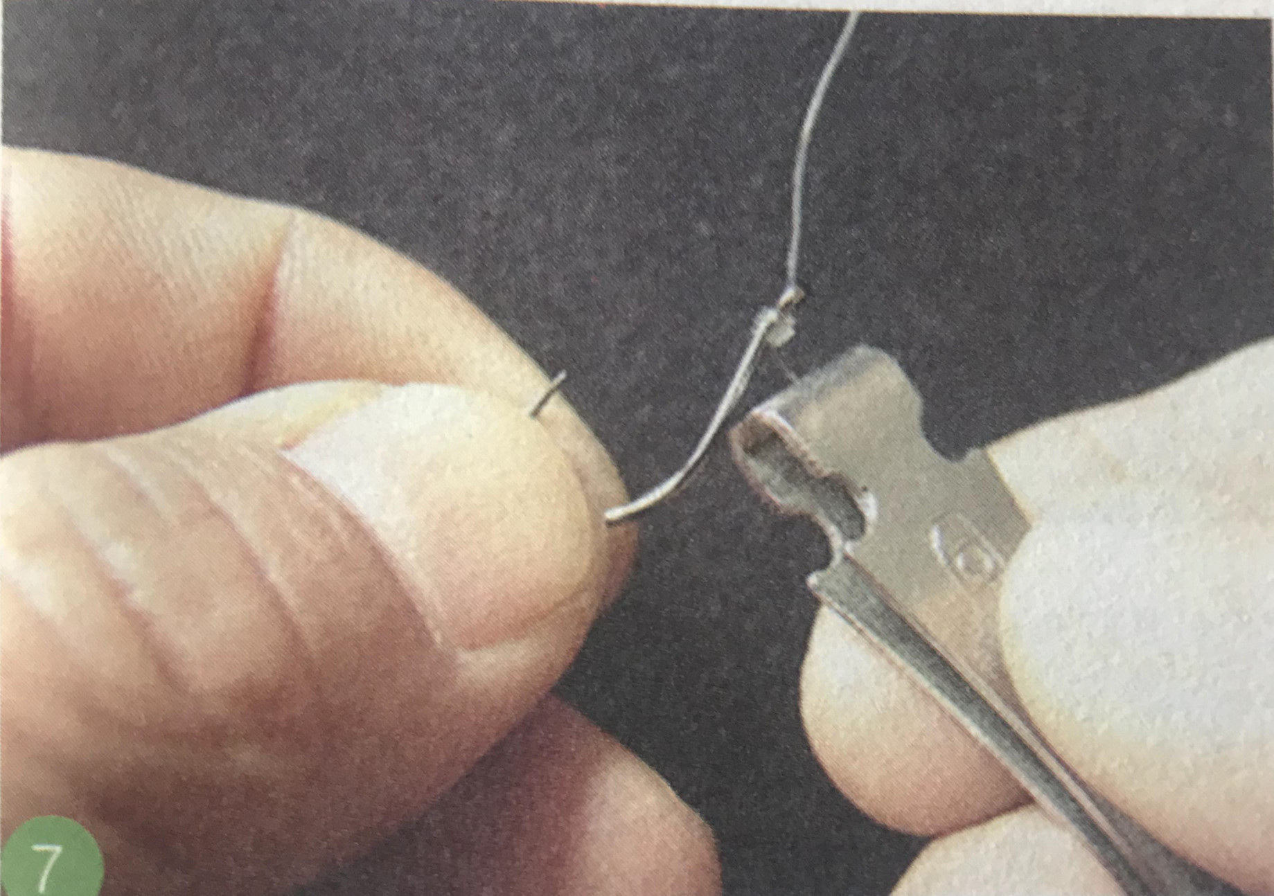 鱼钩鱼线鱼竿的绑法有图片看吗,钓鱼鱼钩绑线方法教学