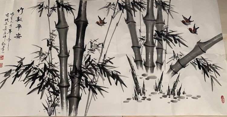 画家孟仲凯,孟仲凯国画