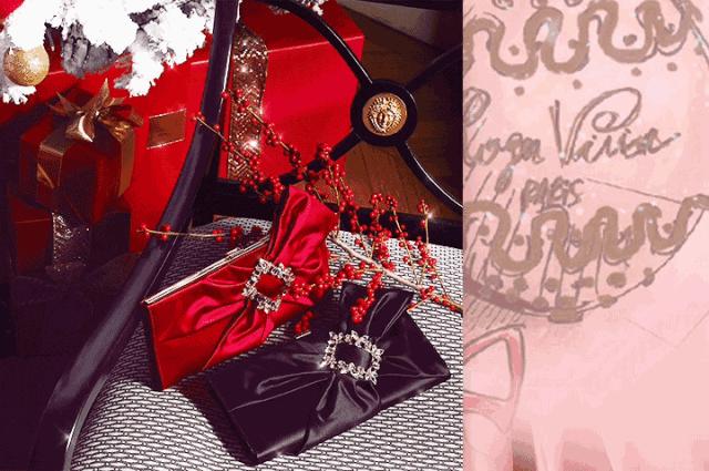 圣诞最流行的包,小众包包推荐圣诞老人