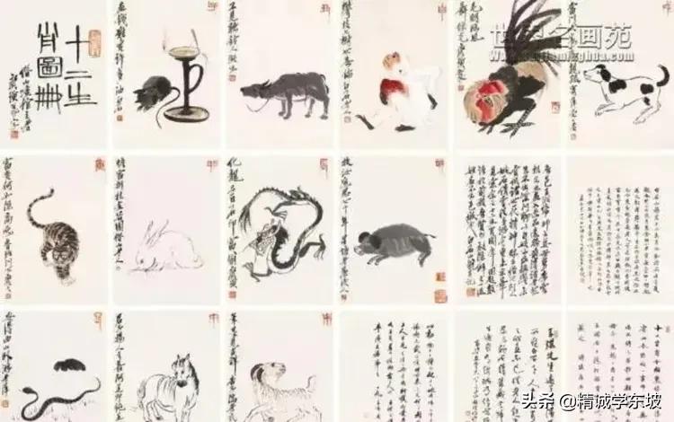 受过蒋介石礼遇、与毛*东泽**有过文墨之交的国画大师齐白石作品赏析