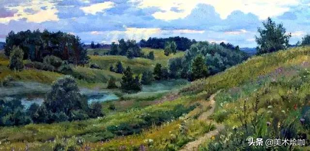 世界十大风景油画俄罗斯,俄罗斯油画大师笔下的雪景画作品