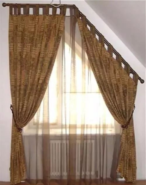 别墅窗帘最新款,100款窗帘效果图