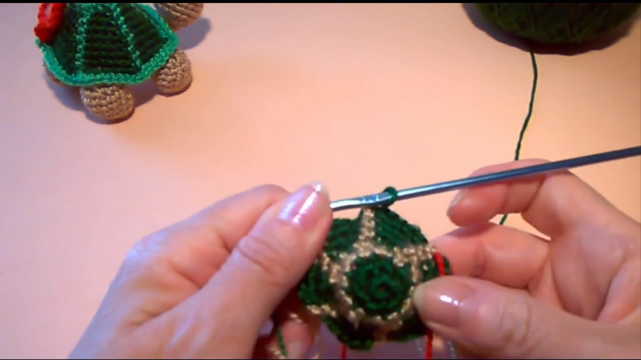 毛线钩织大乌龟教程全部,毛线钩织小乌龟材料包教程