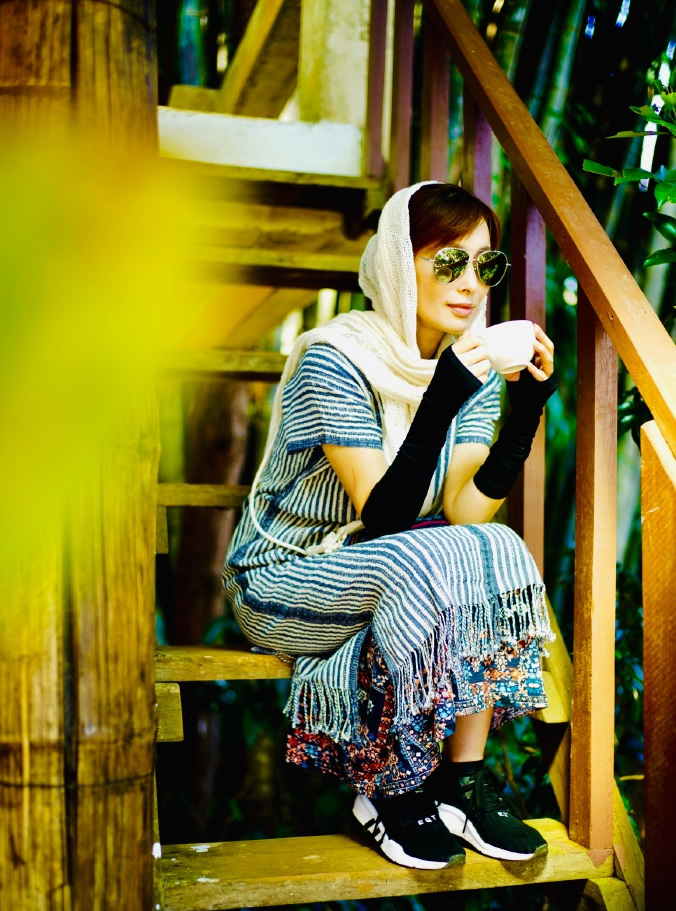 张敏的八大穿衣风格,张敏礼帽