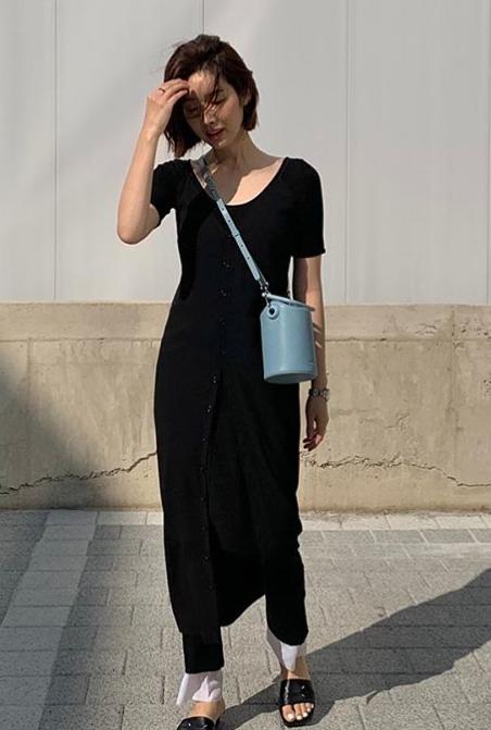 适合小个子的韩系单肩包,法式水桶包明星同款