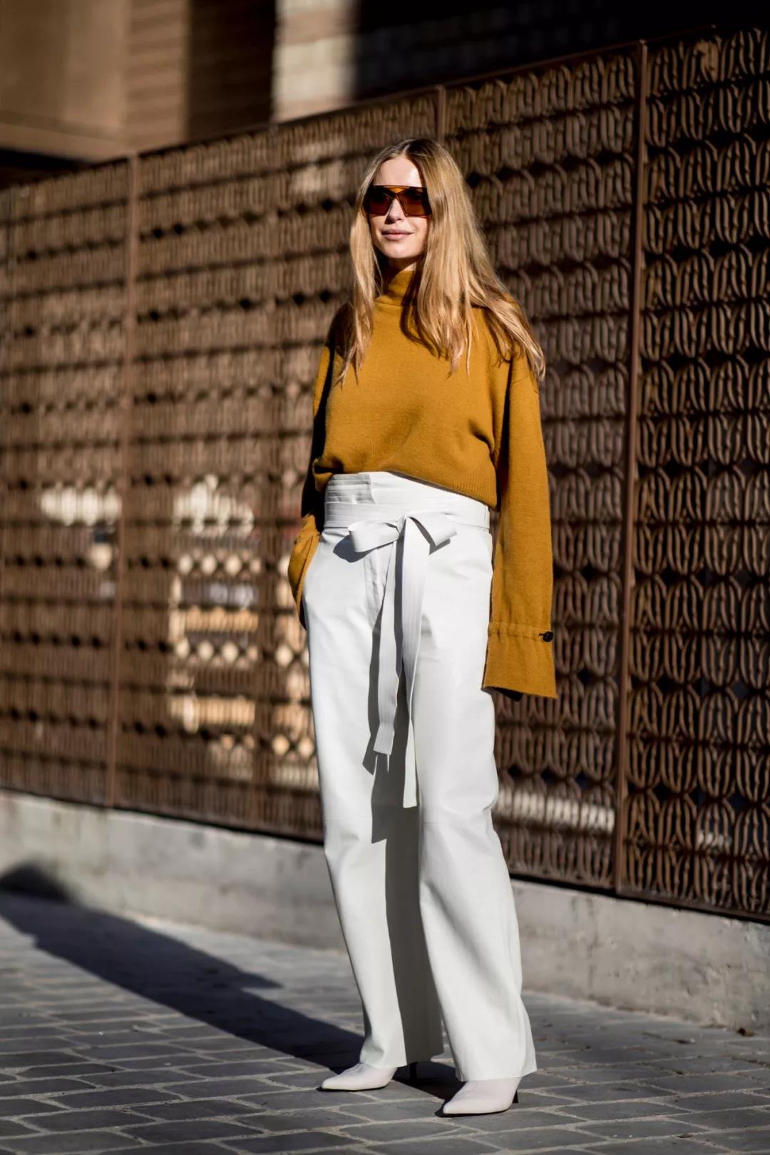 阔腿裤花里胡哨,阔腿裤巨好看