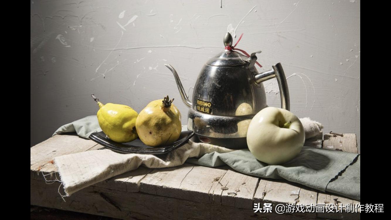 水粉画笔触教程简单,水粉画风景初学者教程步骤