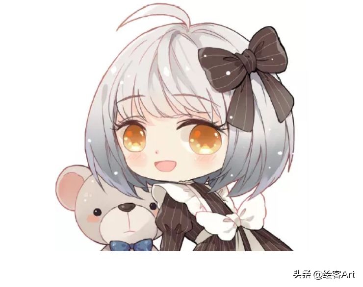 萌值爆表的Q版人物脑袋画法全解析，你确定不来pick一下？