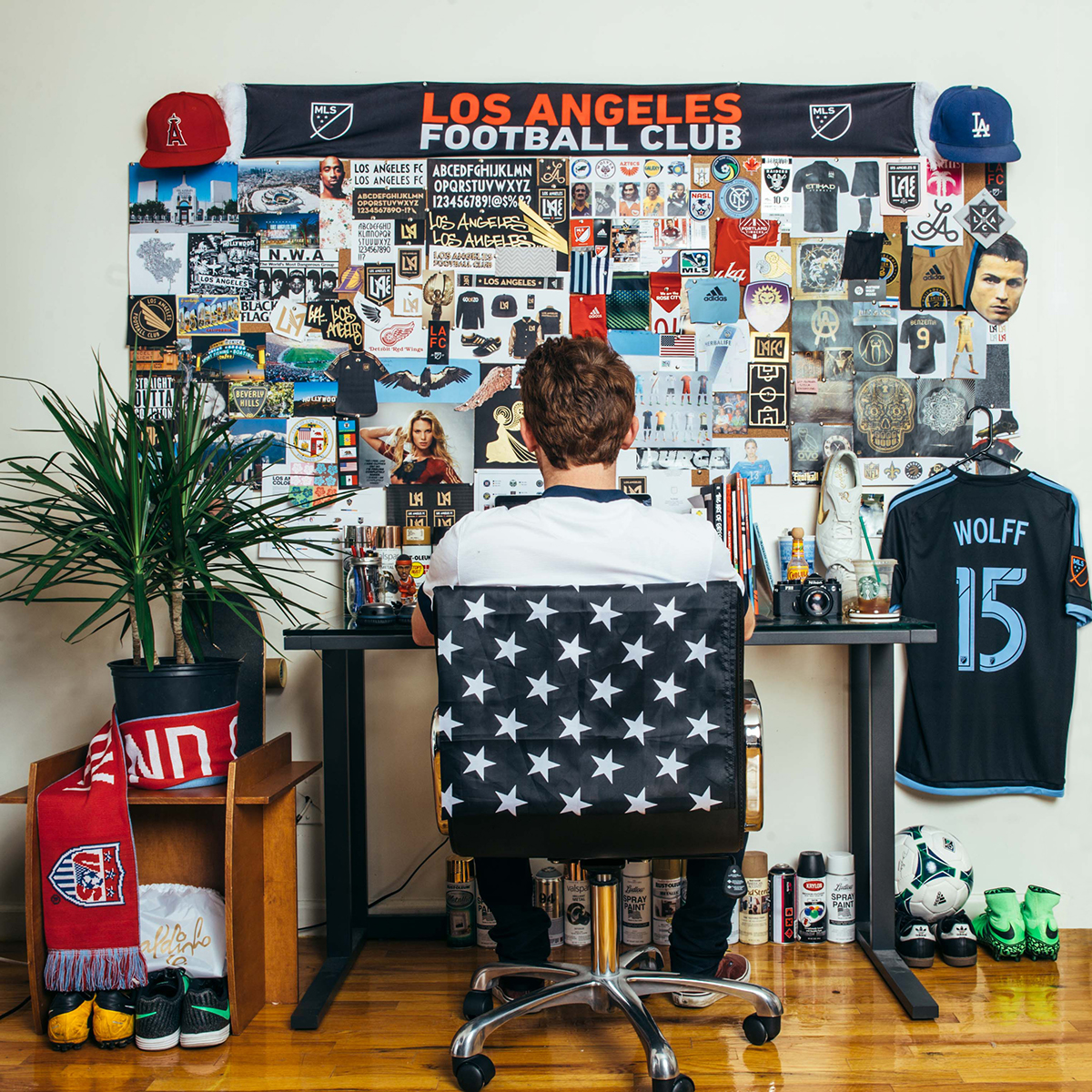 LAFC洛杉矶足球俱乐部品牌推广设计