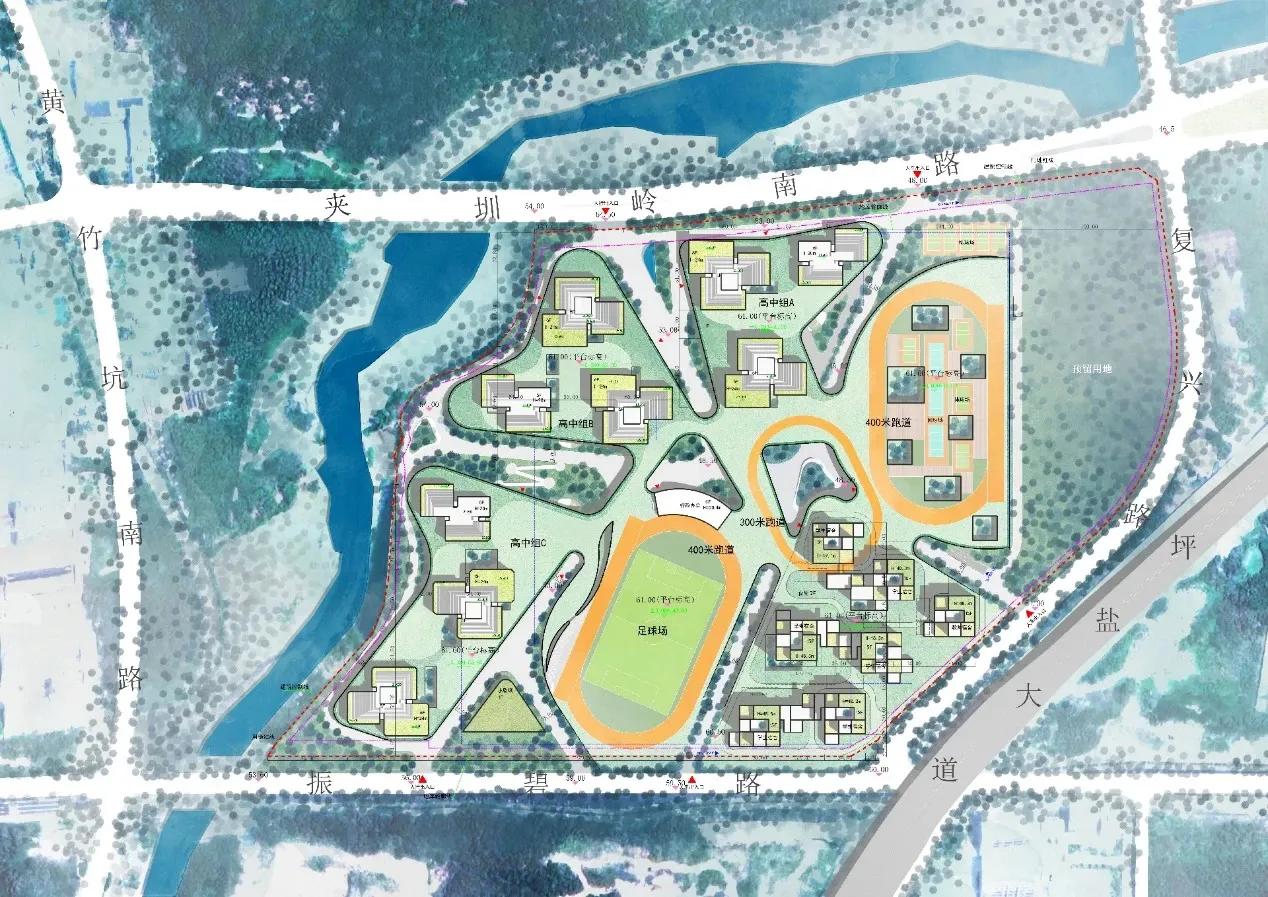 深圳高中校园文化墙创意设计图片,深圳坪山在建学校项目有哪些