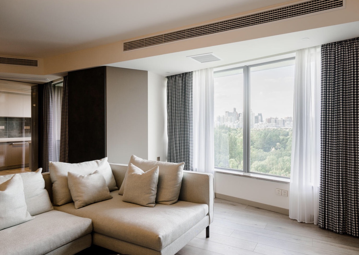 轻奢现代风格装修180大平层,棠悦府16栋装修