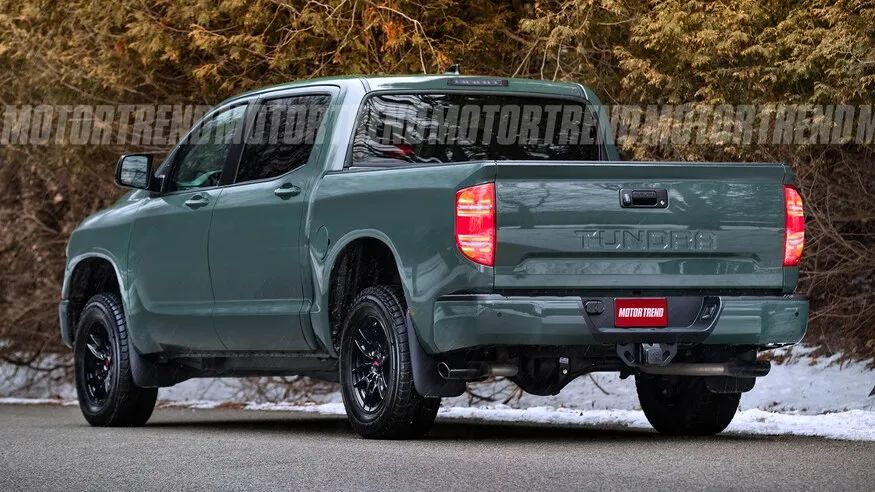 丰田皮卡坦途2022款价格几个色,丰田皮卡tundra美版