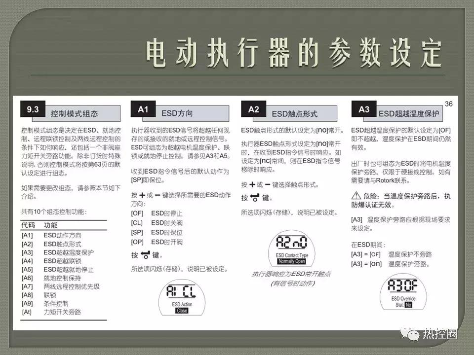 罗托克执行器行程设定方法,罗托克电动执行器调试及常见问题