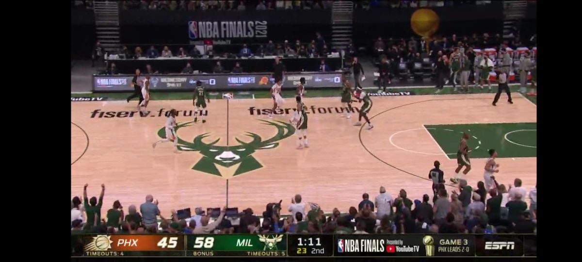 nba总决赛结束巅峰一战雄鹿vs太阳,nba总决赛太阳对阵雄鹿g6集锦