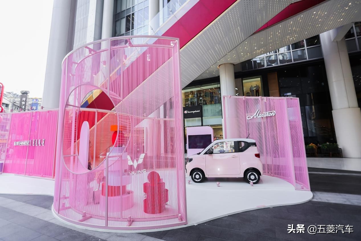 宏光miniev第三代马卡龙拉花,宏光miniev2021款马卡龙发布