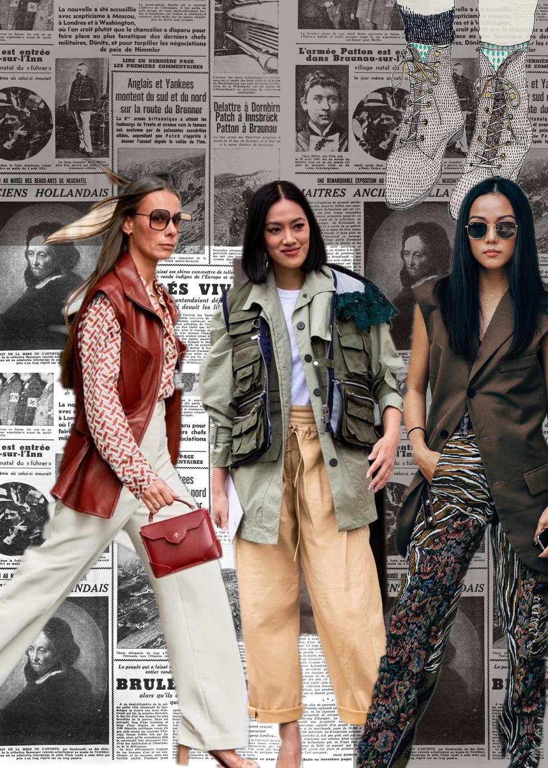 马甲的不同风格穿搭,小众简约风马甲穿搭