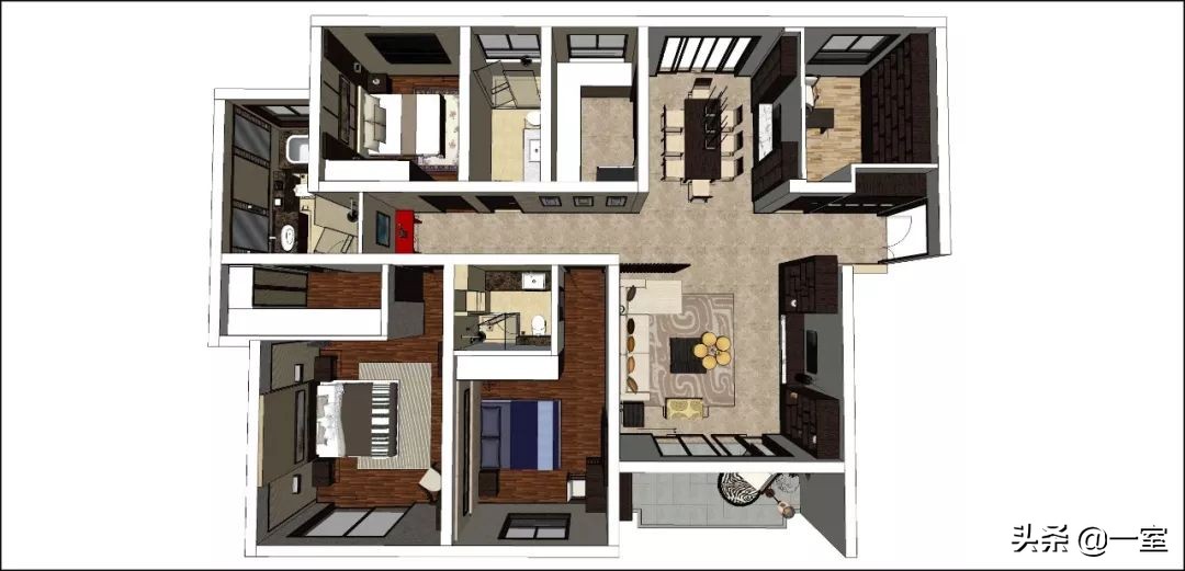 su别墅模型库合集,大师su模型