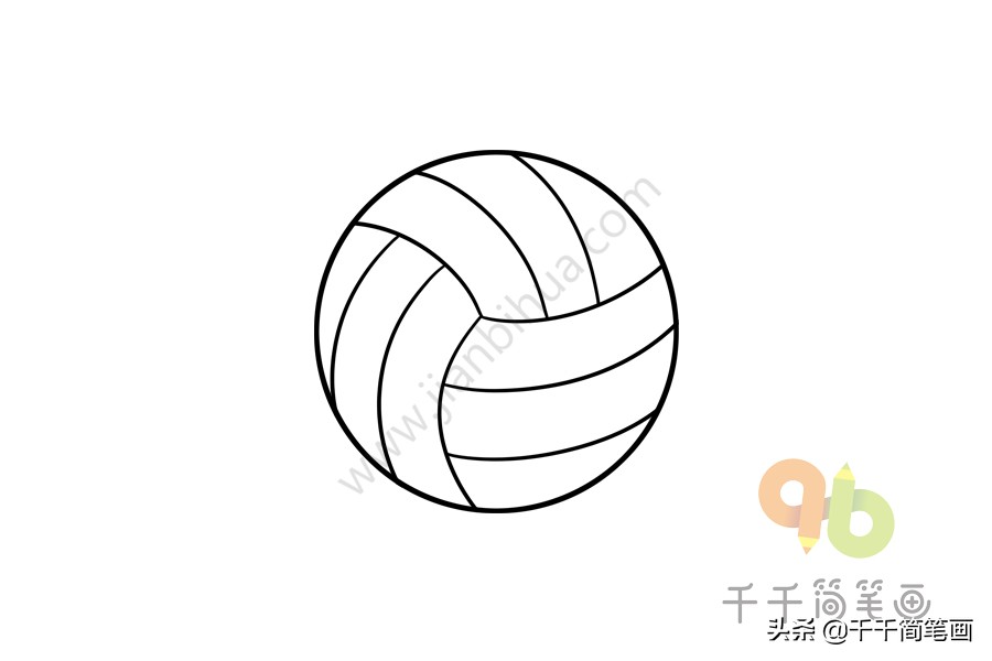 中国女排简笔画儿童画,郎平儿童简笔画