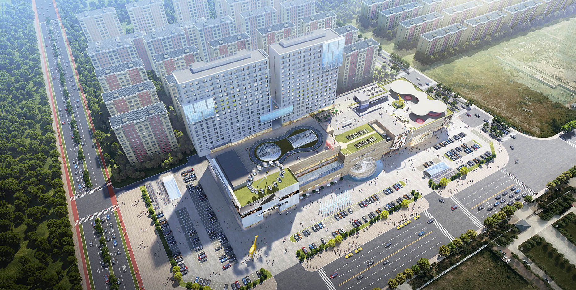 吾悦广场摩天轮打卡,吾悦广场摩天轮