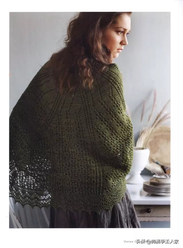 回收库存围脖,棒针真丝羊毛围巾披肩