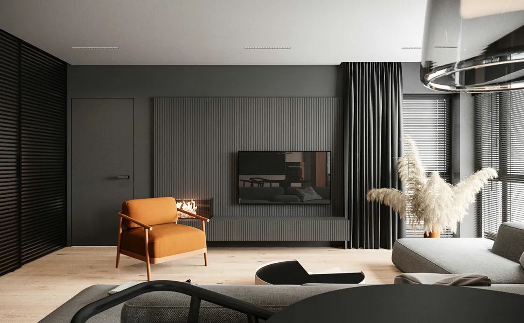70平方现代简约高级灰,现代极简的高级灰简约风格