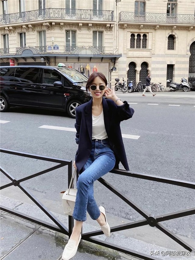 简单舒适的西装让你轻松穿出时尚,终于知道穿搭的重要性了