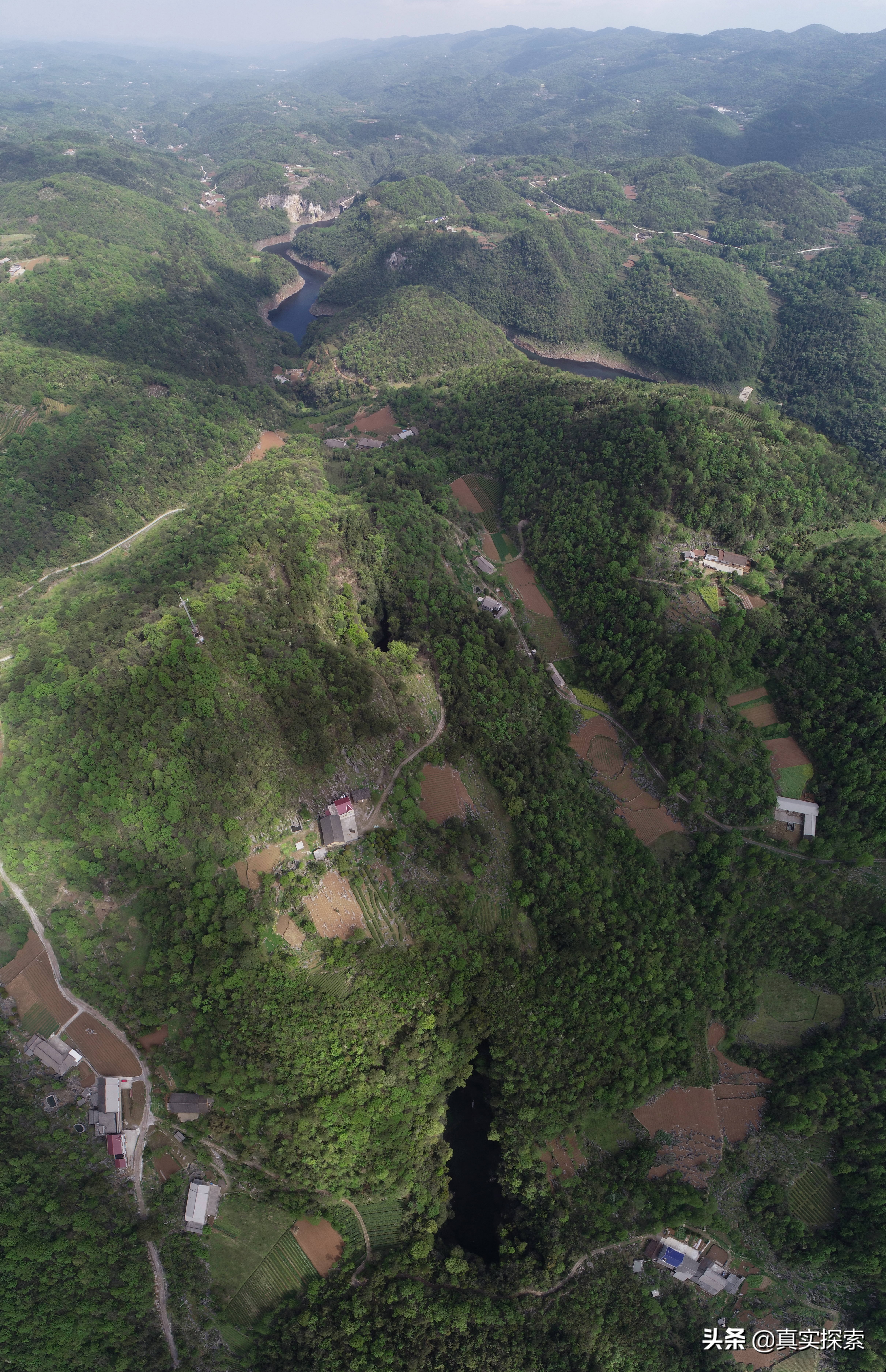 湖北天坑新发现神农架,湖北大山的神秘天坑