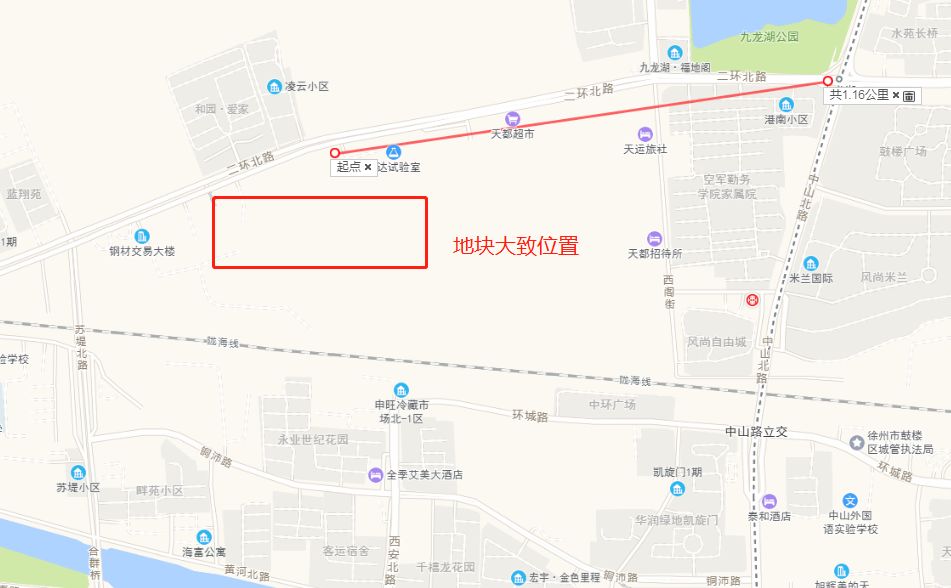 徐州市2019-117号地块,徐州市最新拍卖地