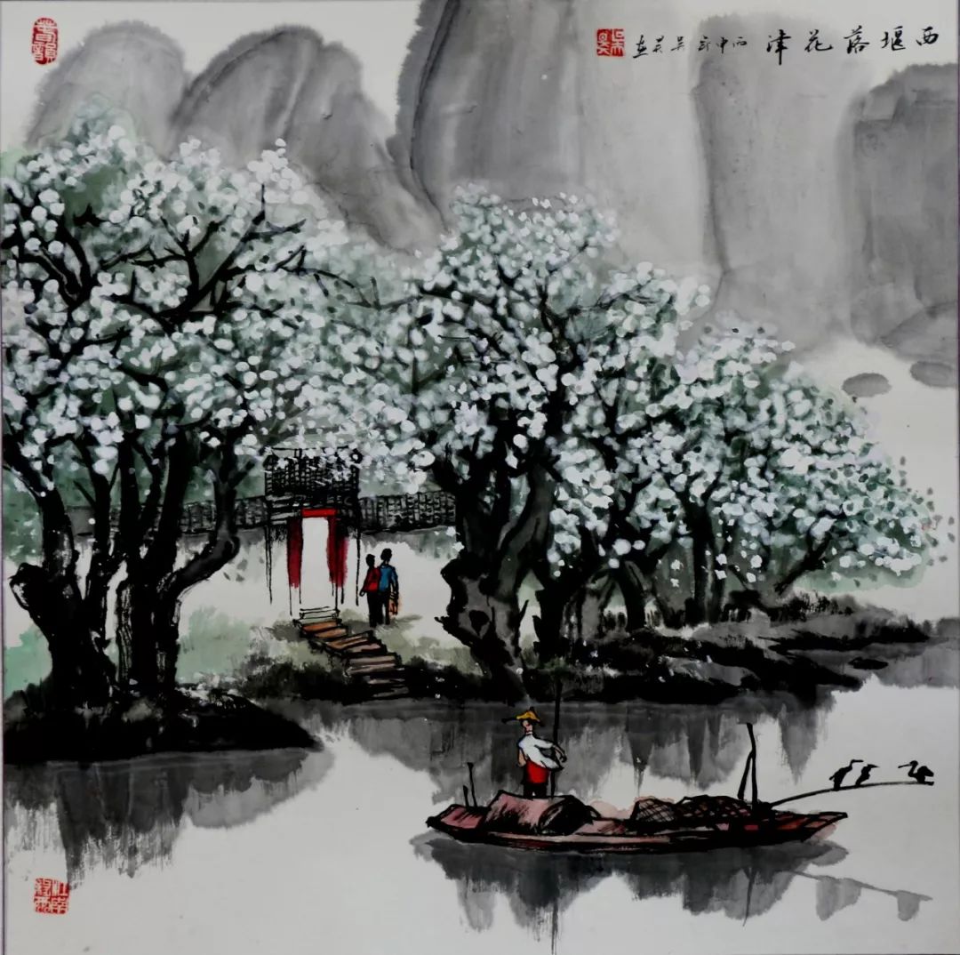 花鸟的作品欣赏,中式花鸟作品欣赏