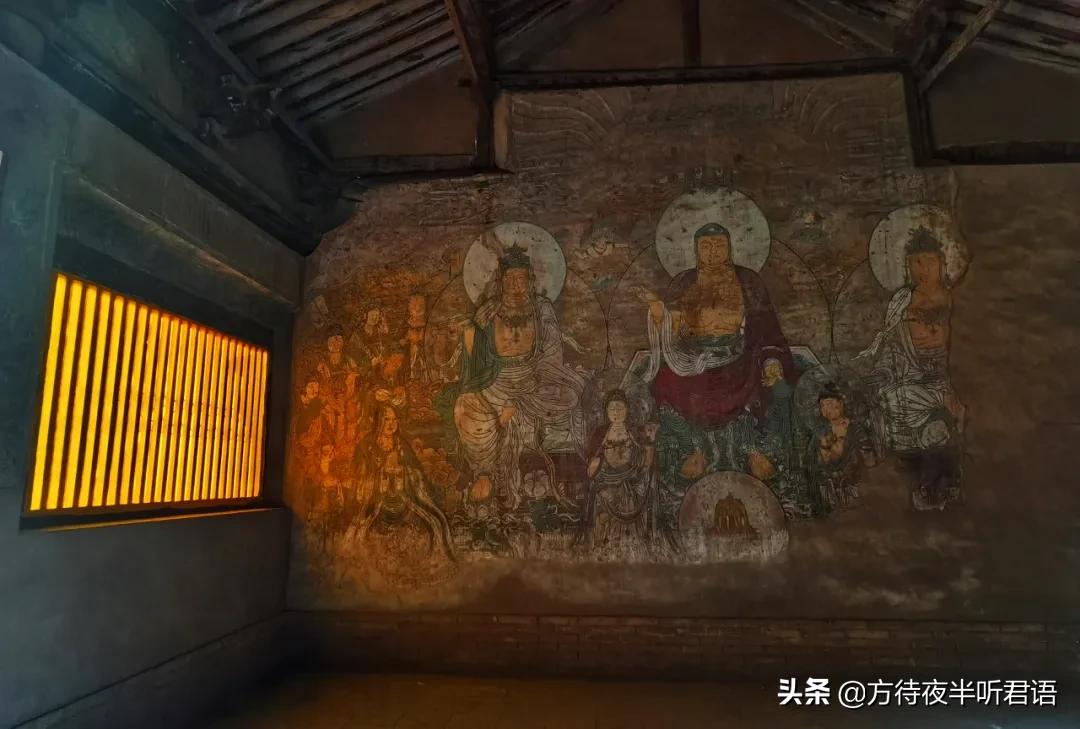 稷山青龙寺照片,稷山青龙寺鱼跃龙门影壁