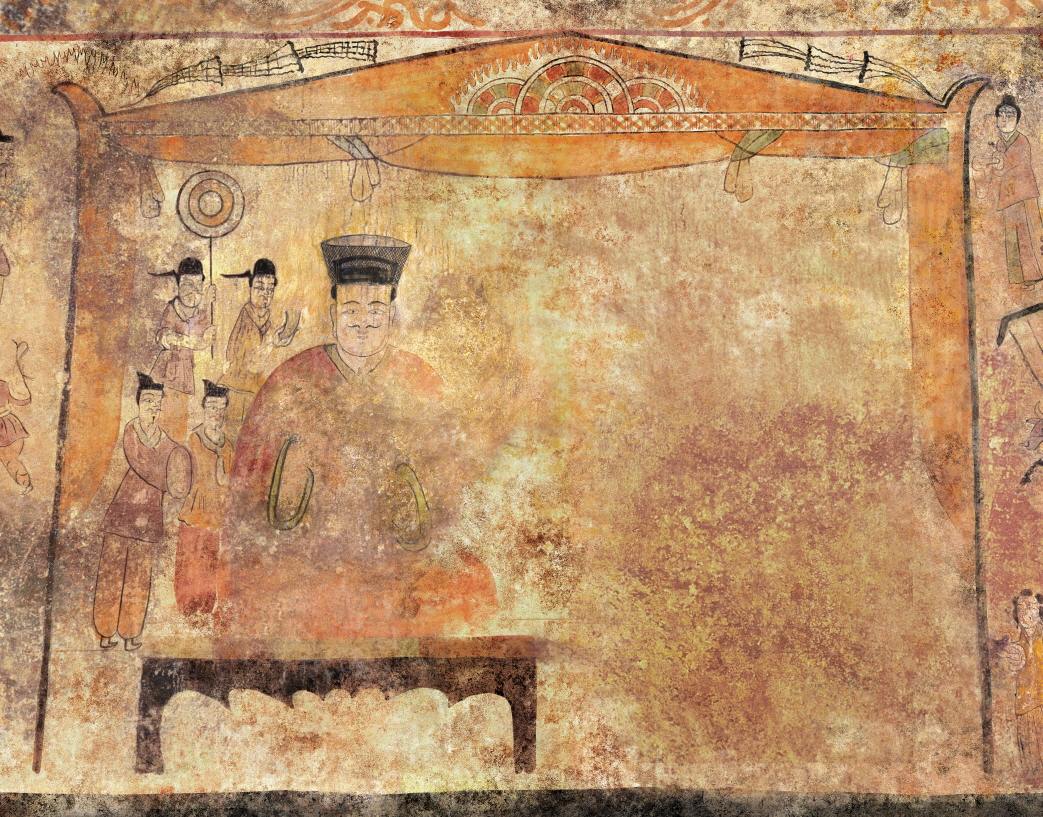 朝鲜壁画古墓,韩国墓葬壁画