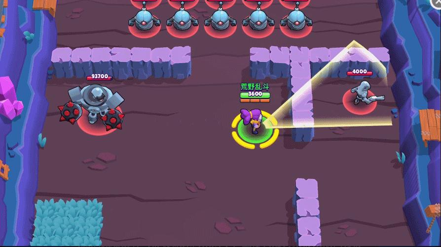 荒野乱斗公牛vs雪莉动画,荒野乱斗的雪莉厉害还是公牛厉害