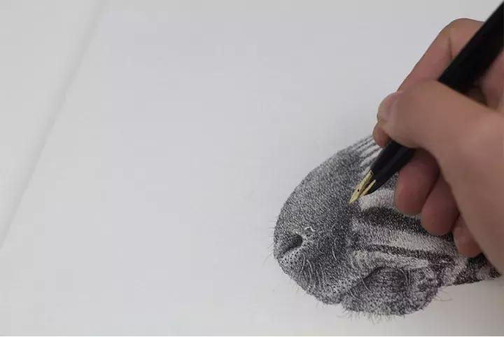 小央美水墨画作品欣赏,小央美人物画