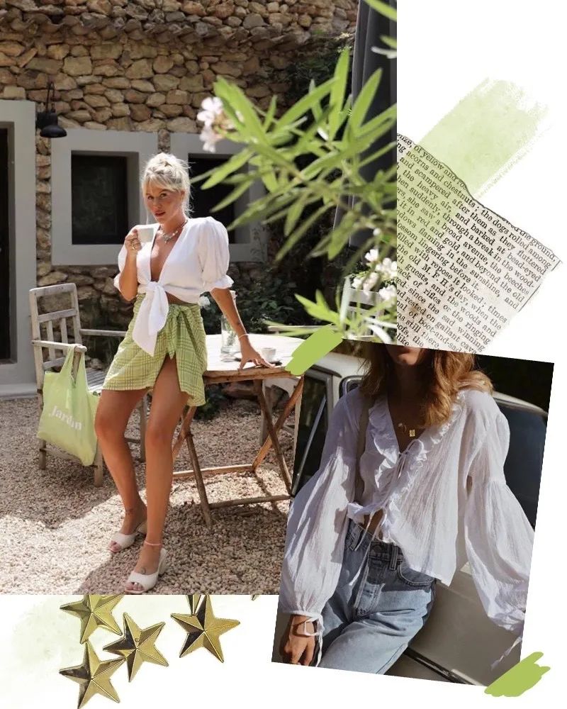 上衣显瘦百搭泡泡袖,洋气显瘦泡泡袖