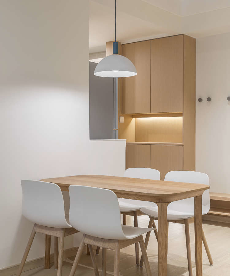 50-60平米小户型设计轻奢奶油风,能温暖人心的永远不是钱财和外貌