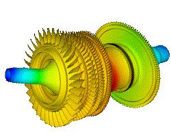 航空发动机转子靠什么转动,航空发动机的转子
