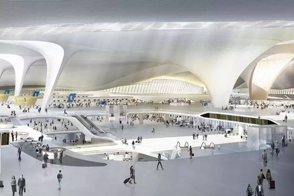 新七大世界奇迹北京大兴机场,超级工程建设震撼视频