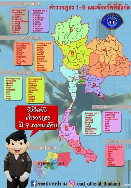 泰国各类警察全面汇总详解！游客和华人华侨千万要知道这些