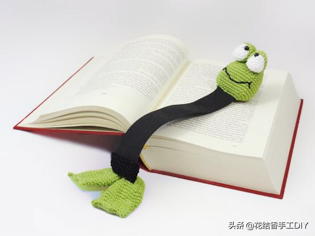 搞怪章鱼手工编织帽子,创意小动物书签编织法