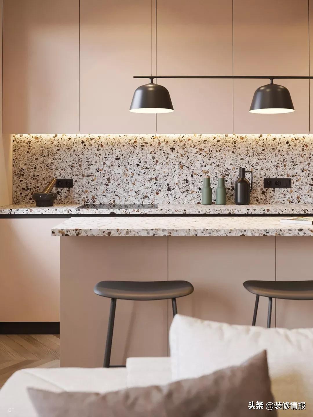 水磨石高颜值设计,大气上档次水磨石