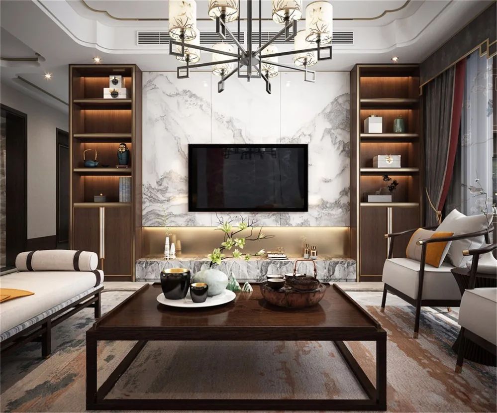 新中式家具轻奢简约家具,新中式家具与现代简约家具混搭