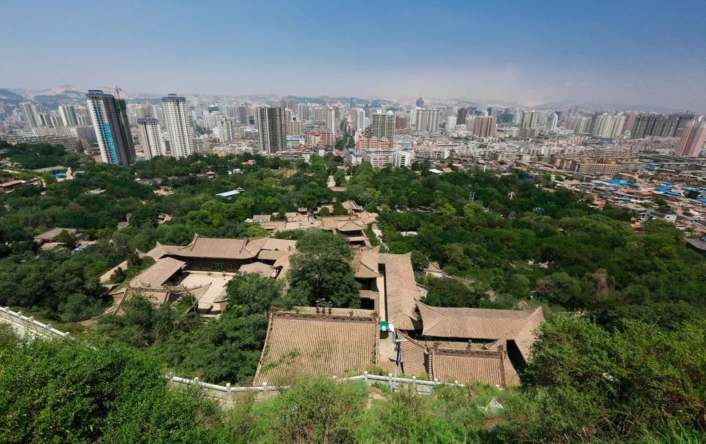 天下名山兰州五泉山,兰州五泉山公园名胜古迹